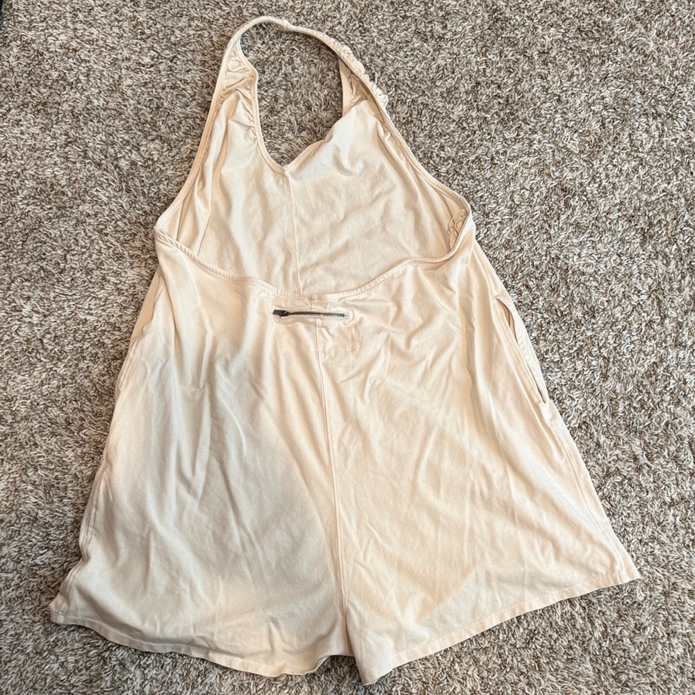 FP Movement by Free People Cream Halter Romper - Picture 4 of 4